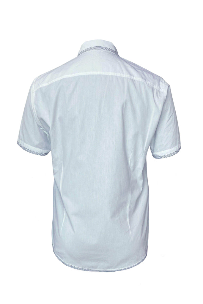 CONTRAST STITCH SHIRT - dash and dot dash and dot