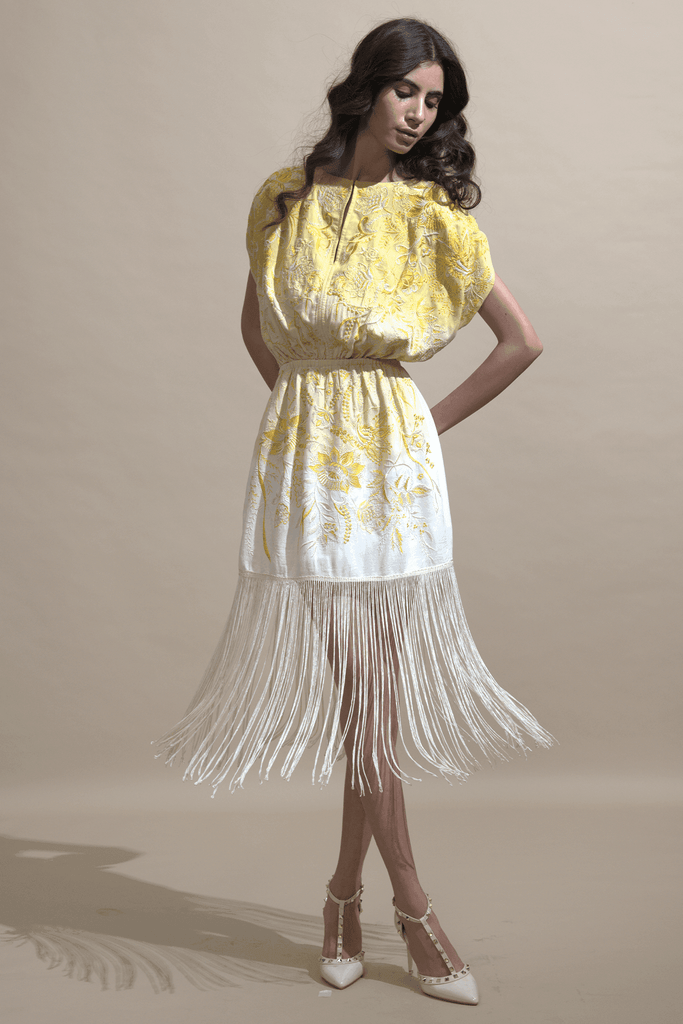 OMBRE FRINGE MINI - dash and dot dash and dot