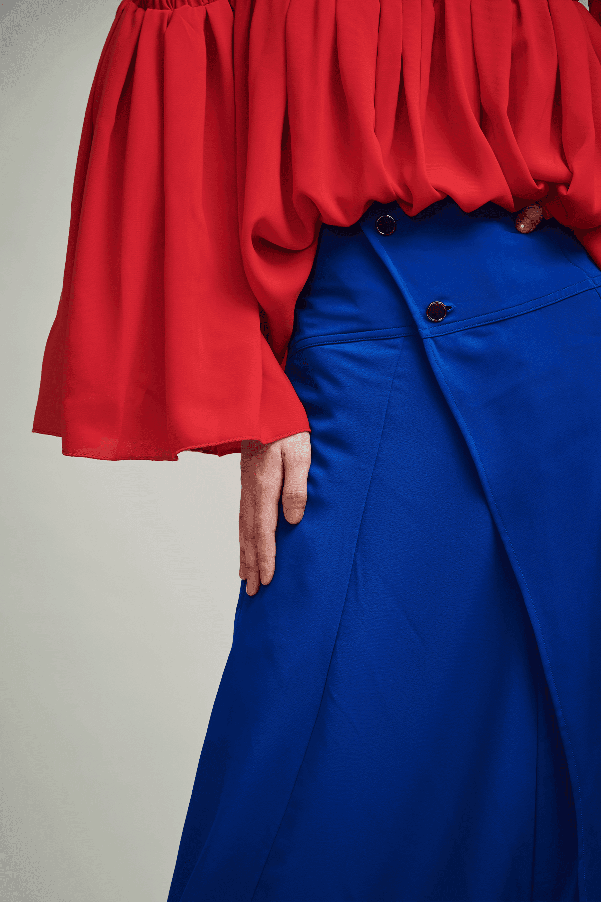 FRONT OVERLAP PANTS - dash and dot