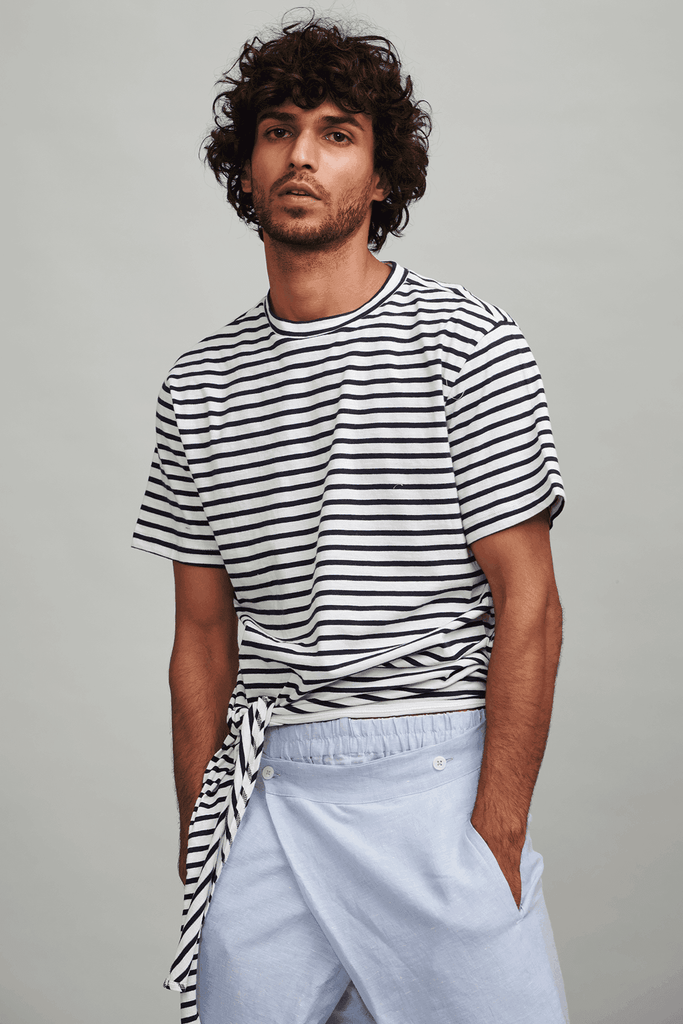 SIDE KNOT TEE - dash and dot dash and dot