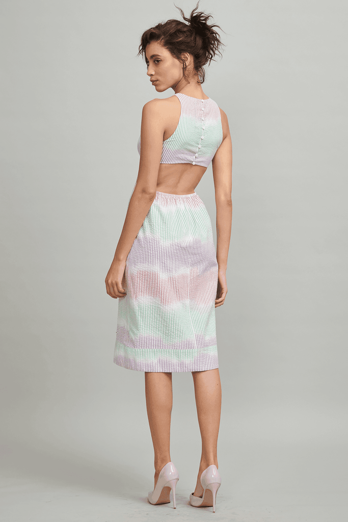 DETACHED BACK DRESS - dash and dot dash and dot