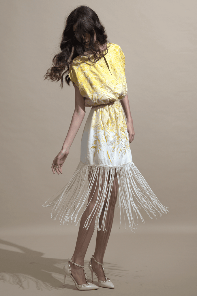 OMBRE FRINGE MINI - dash and dot dash and dot