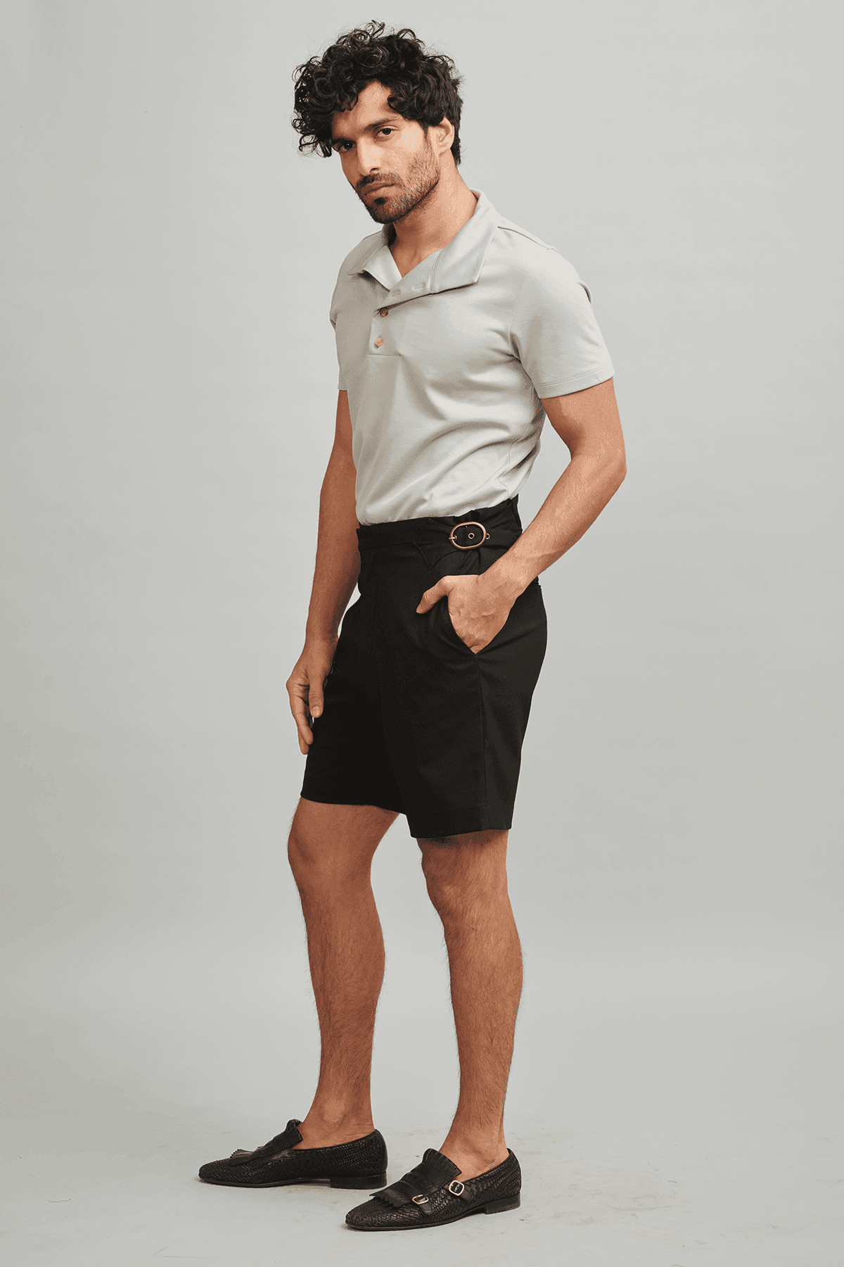 VICTORIAN BUCKLE SHORTS - dash and dot