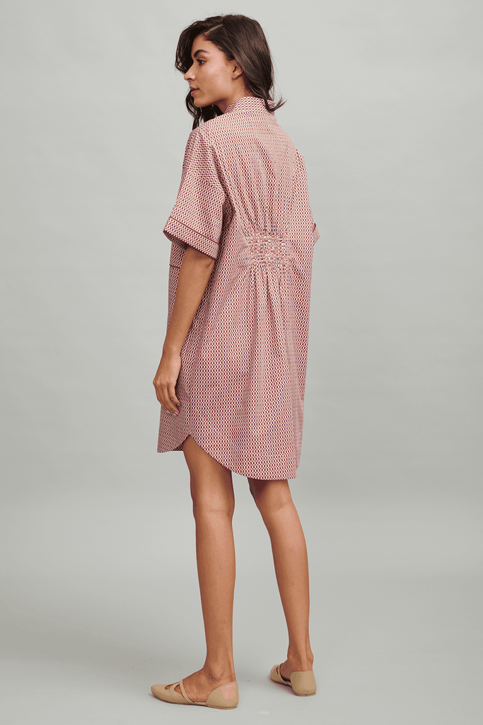 DECO PATCH POCKET DRESS - dash and dot dash and dot