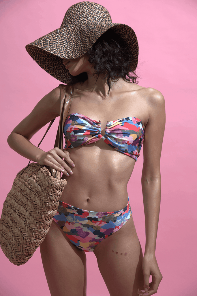 BRIGHT CLOUD BIKINI - dash and dot dash and dot