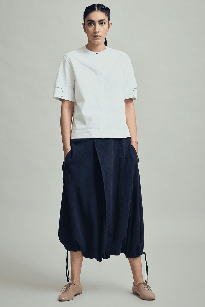 FRONT OVERLAP PANT - dash and dot dash and dot