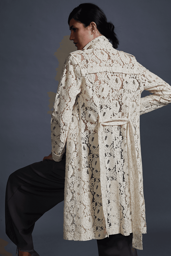 DECONSTRUCTED LACE JACKET - dash and dot dash and dot