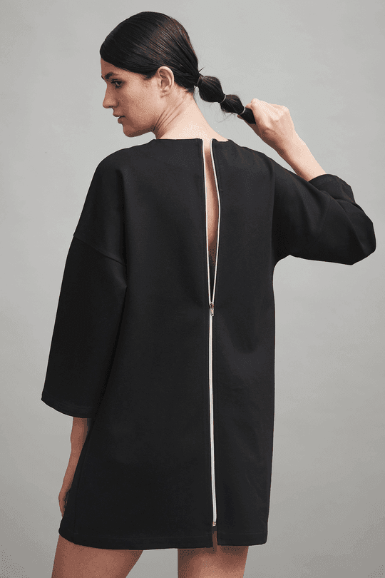 BACK ZIPPER DRESS - dash and dot dash and dot