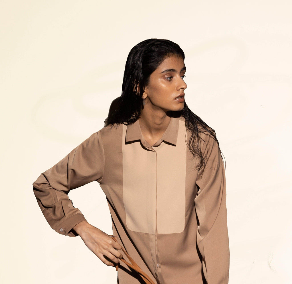 TUXEDO BIB SHIRT - dash and dot dash and dot