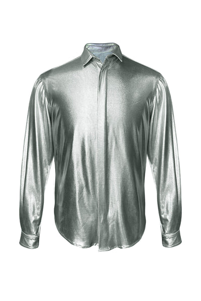 SILVER SHIRT - dash and dot