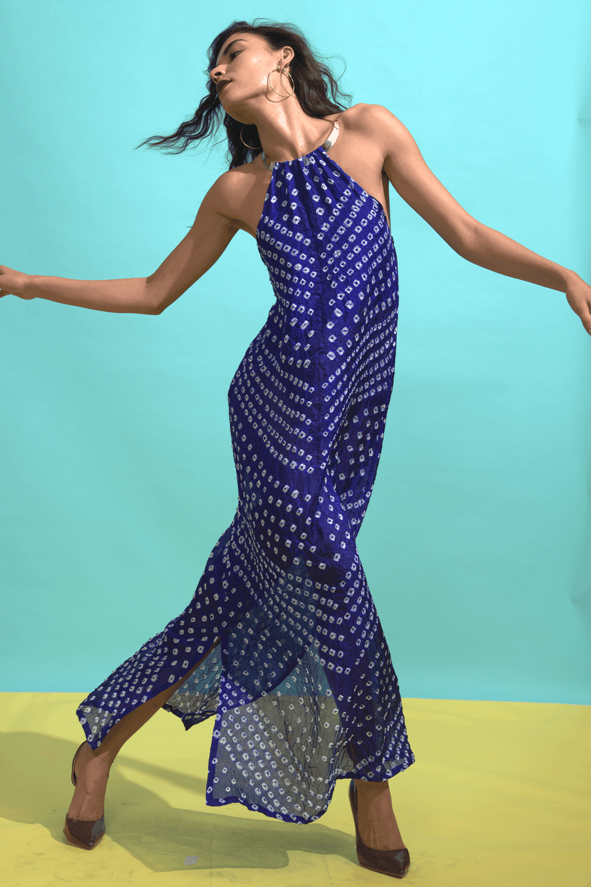 CHOKER BANDHANI MAXI - dash and dot