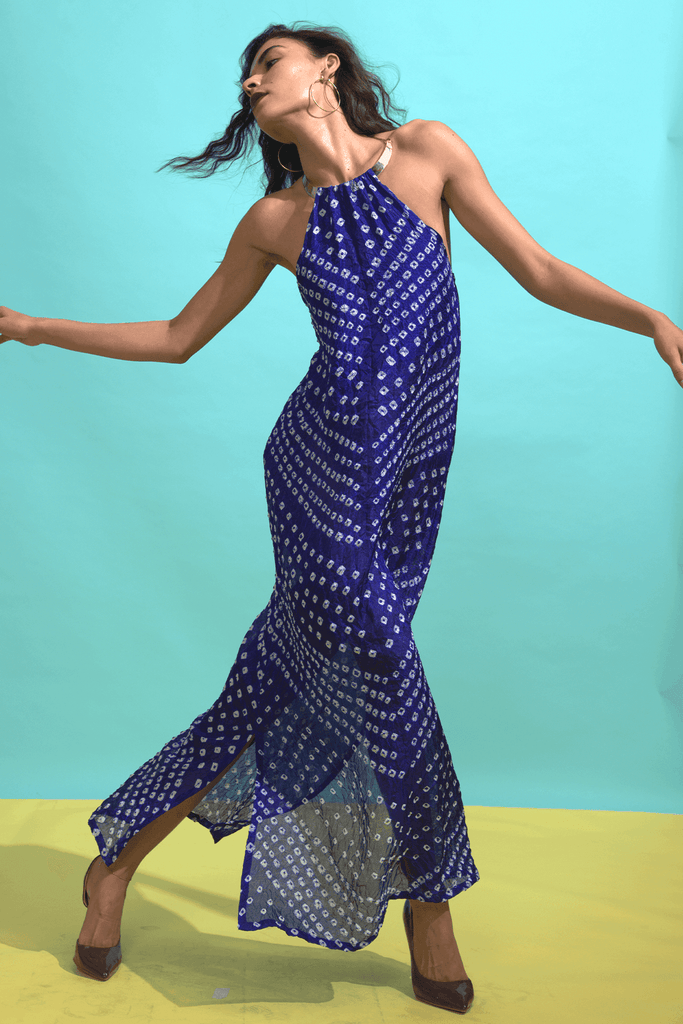 CHOKER BANDHANI MAXI - dash and dot dash and dot