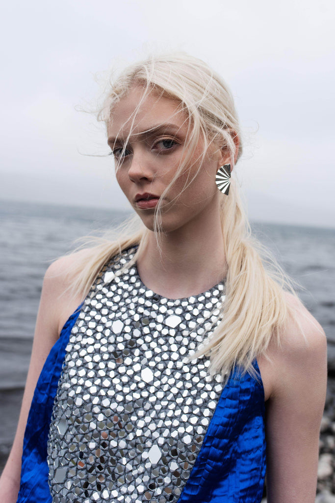 CRUSHED MIRROR MAXI - dash and dot dash and dot