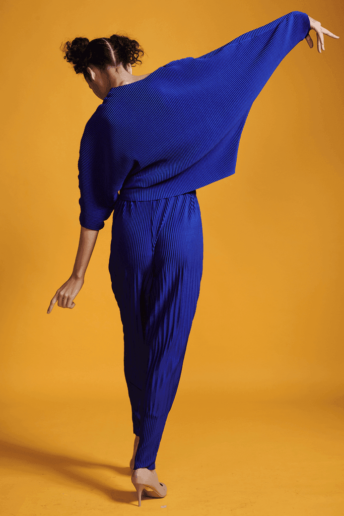 PLEAT DOLMAN TOP - dash and dot dash and dot