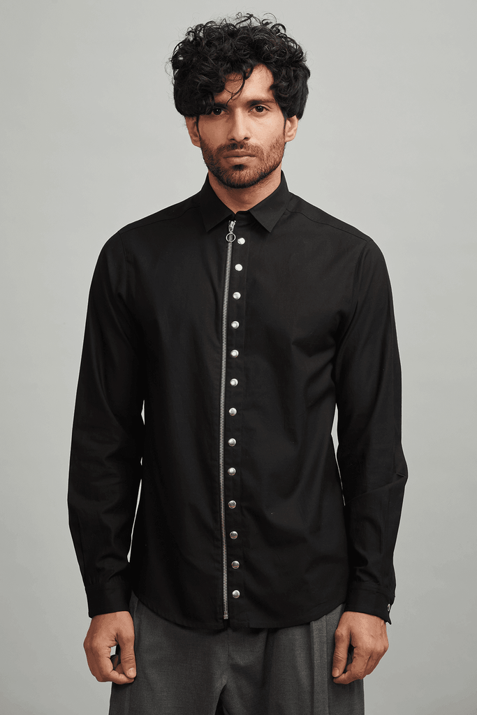 ZIP SNAP SHIRT - dash and dot dash and dot