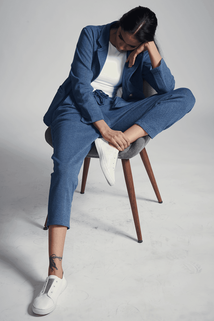 KNIT TROUSER - dash and dot dash and dot