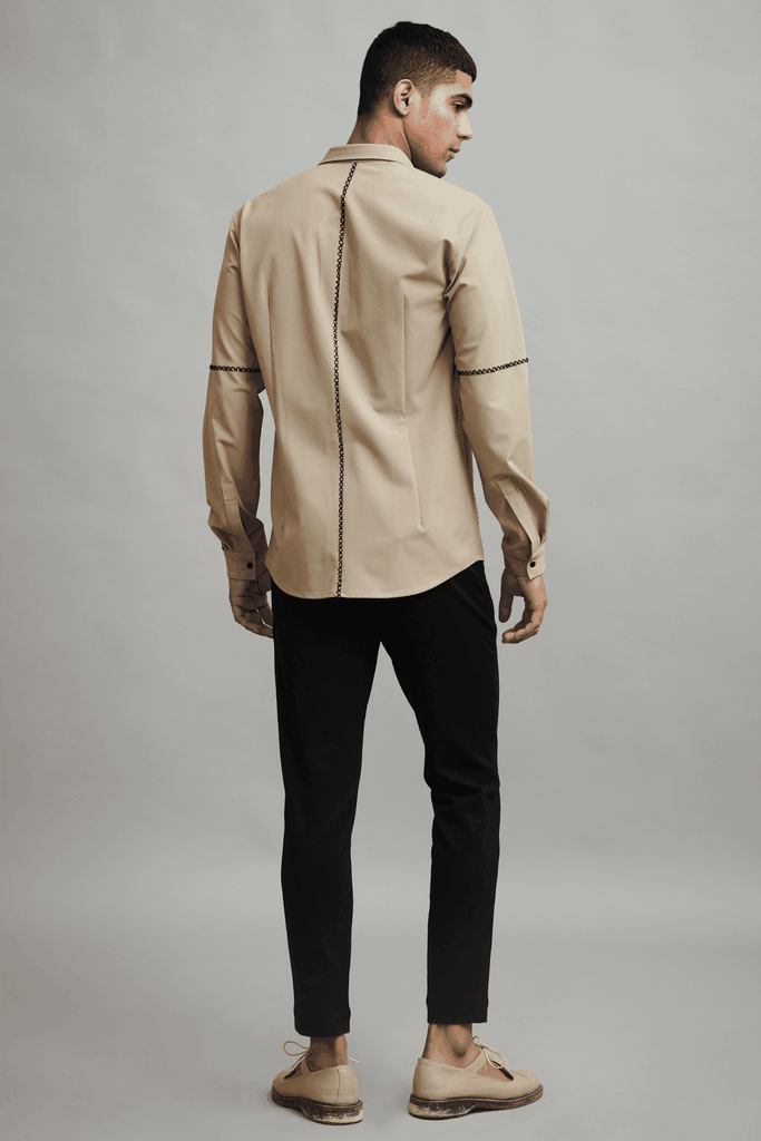 CROSS STITCH SHIRT - dash and dot dash and dot