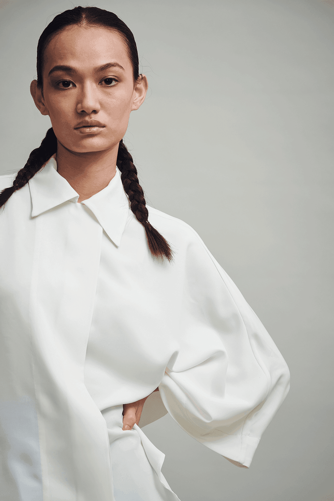 BOXY BASIC TOP - dash and dot dash and dot