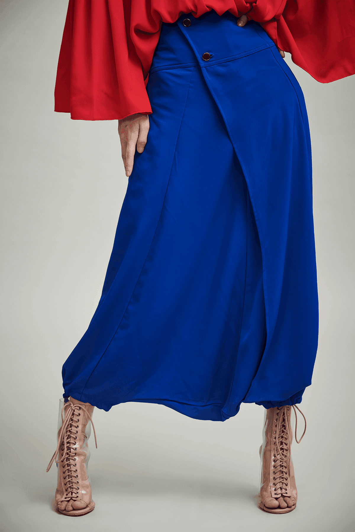 FRONT OVERLAP PANTS - dash and dot