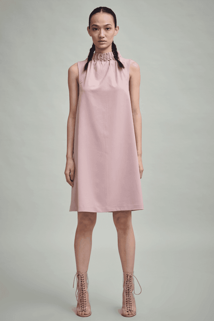 RUCHED NECK BASIC - dash and dot dash and dot