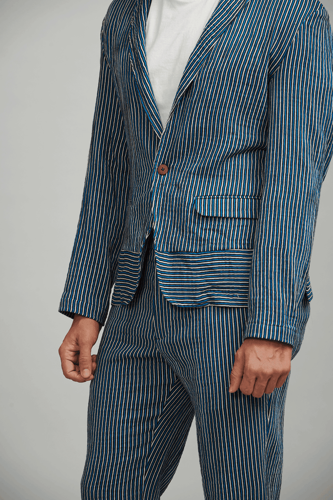 SUMMER STRIPE SUIT - dash and dot dash and dot