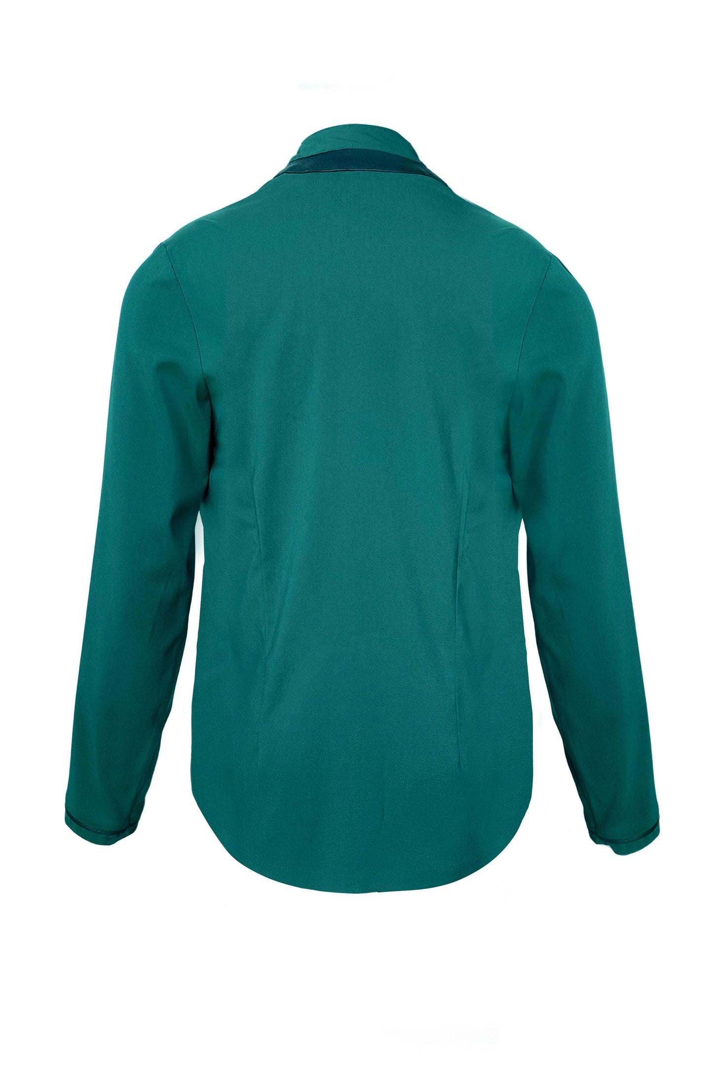 GREEN LEATHER BIB SUIT - dash and dot