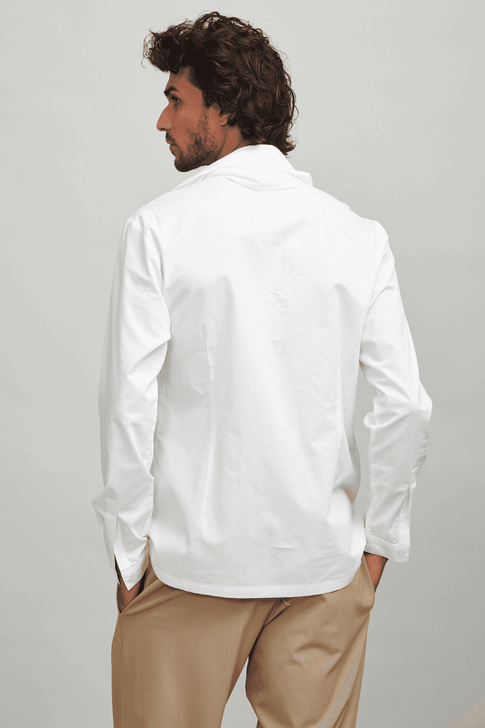 SCARF SHIRT - dash and dot dash and dot