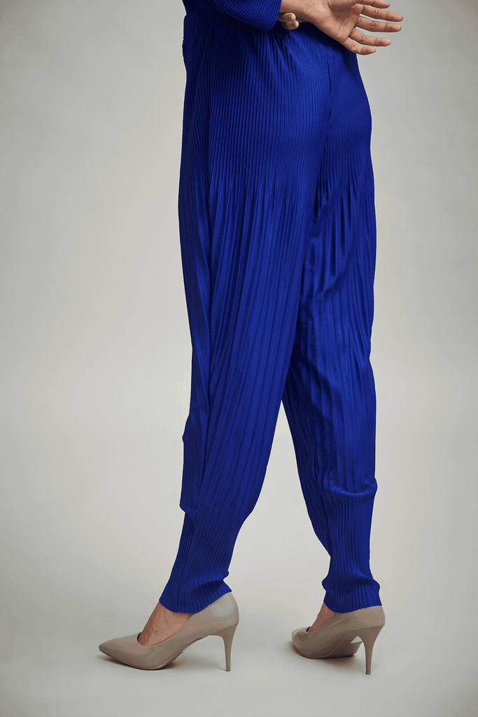 IRREGULAR PLEAT DRUM PANT - dash and dot dash and dot