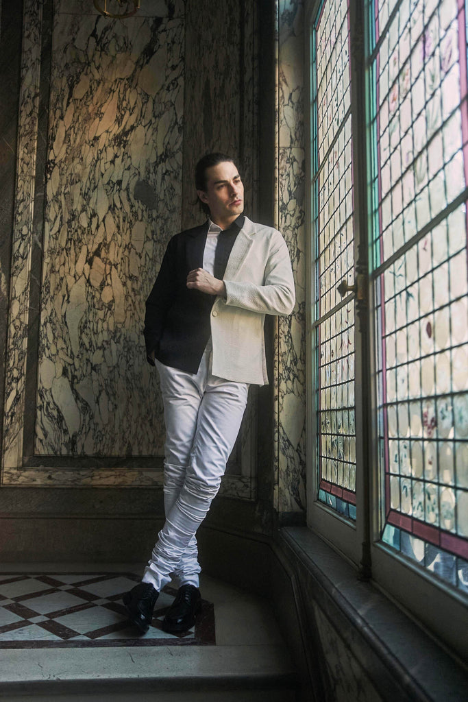 GATHERED CUFF PANT - dash and dot dash and dot