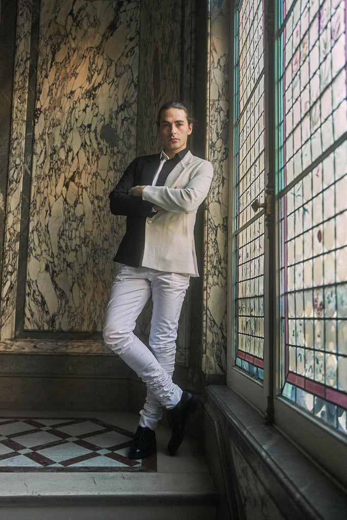 GATHERED CUFF PANT - dash and dot dash and dot