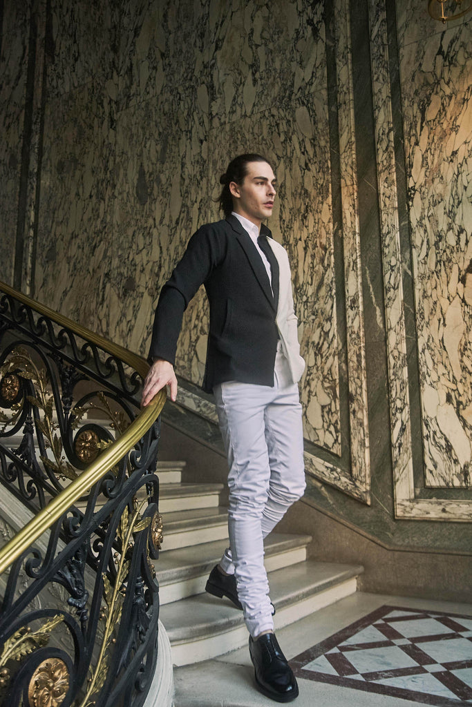 GATHERED CUFF PANT - dash and dot dash and dot