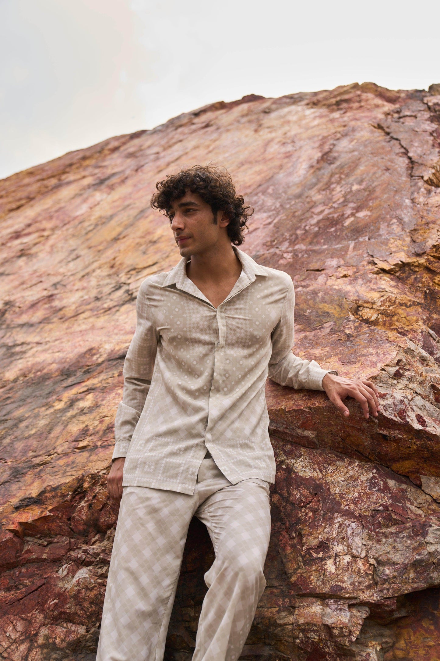 TILE PRINT SET - dash and dot