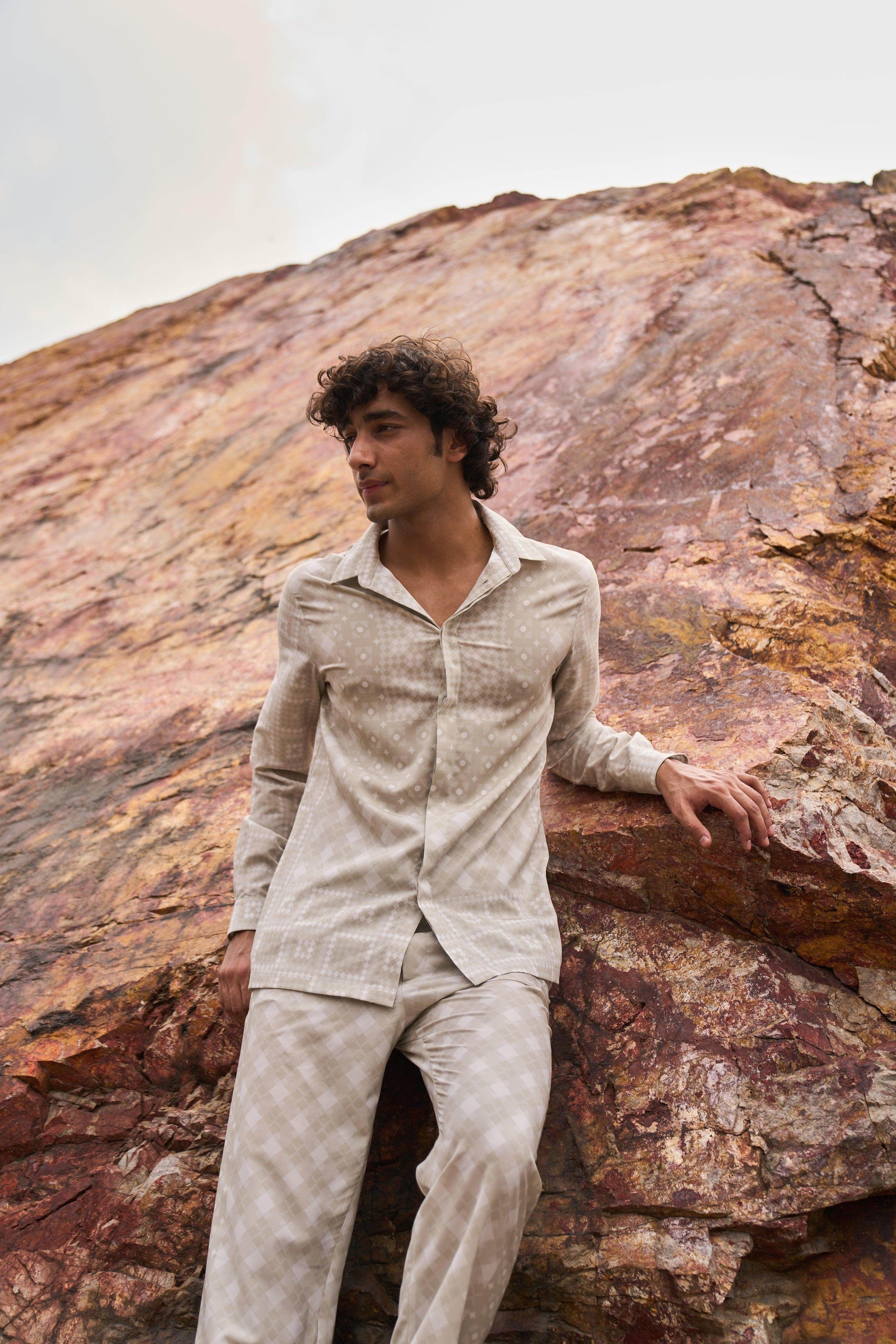 TILE PRINT SET - dash and dot