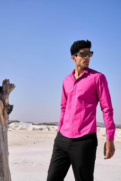 PINK SHIRT - dash and dot