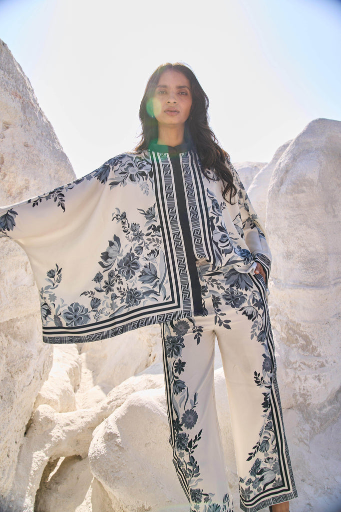 FLORAL BOXY TOP - dash and dot dash and dot