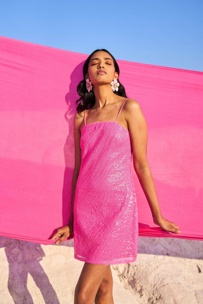 HOT PINK SEQUIN MINI - dash and dot