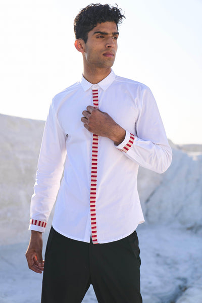 CANDY STRIPE SHIRT - dash and dot