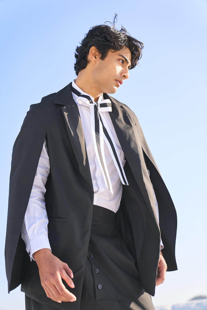 CAPE BLAZER - dash and dot dash and dot