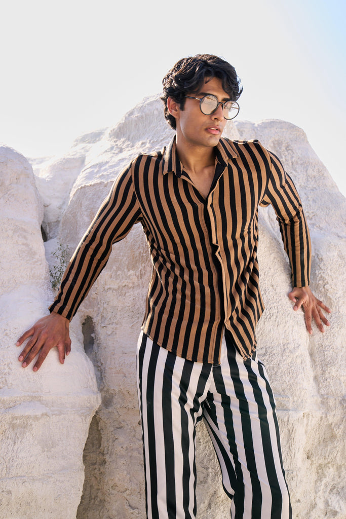 RETRO STRIPE SHIRT - dash and dot dash and dot