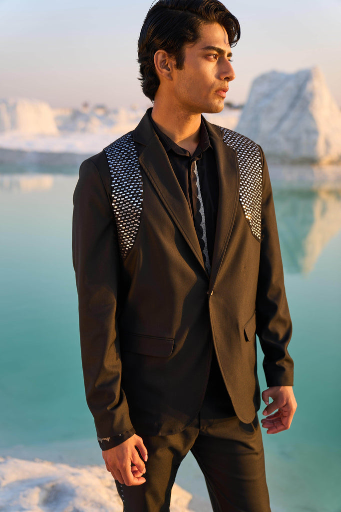 MIRROR HARNESS BLAZER - dash and dot dash and dot