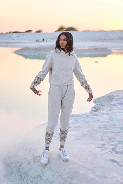 MESH CUFF JOGGER - dash and dot