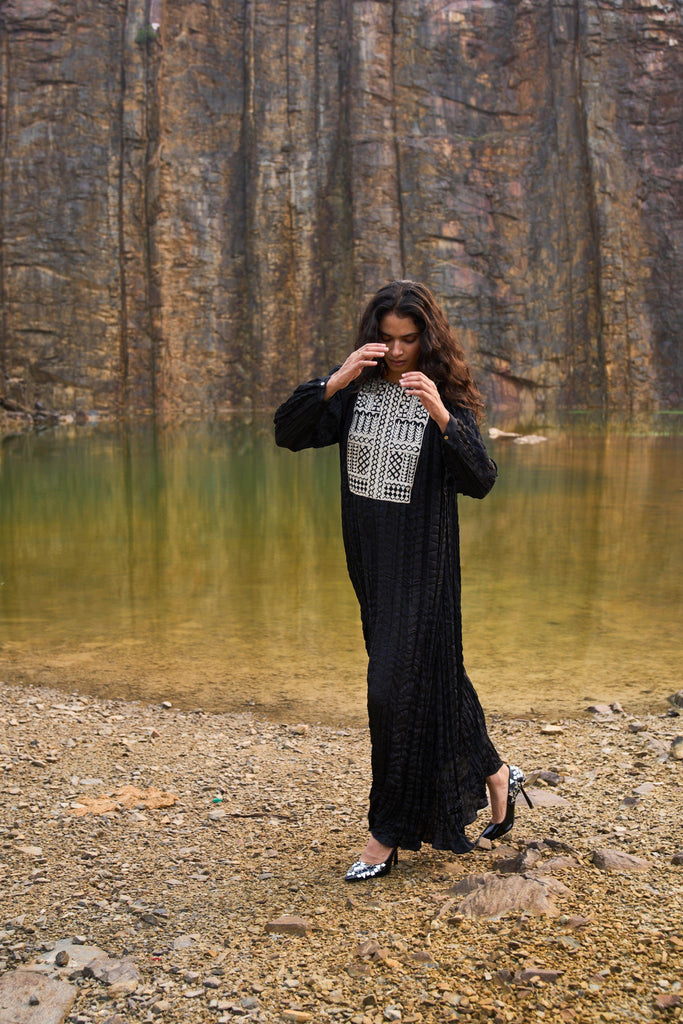 CRUSHED GOTA MAXI - dash and dot dash and dot