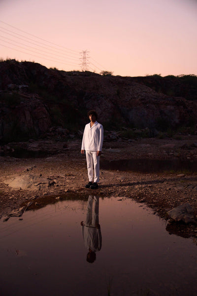 WHITE PANTS - dash and dot