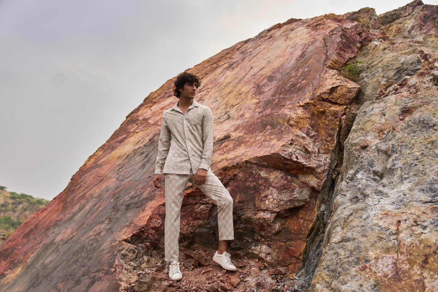 TILE PRINT SET - dash and dot