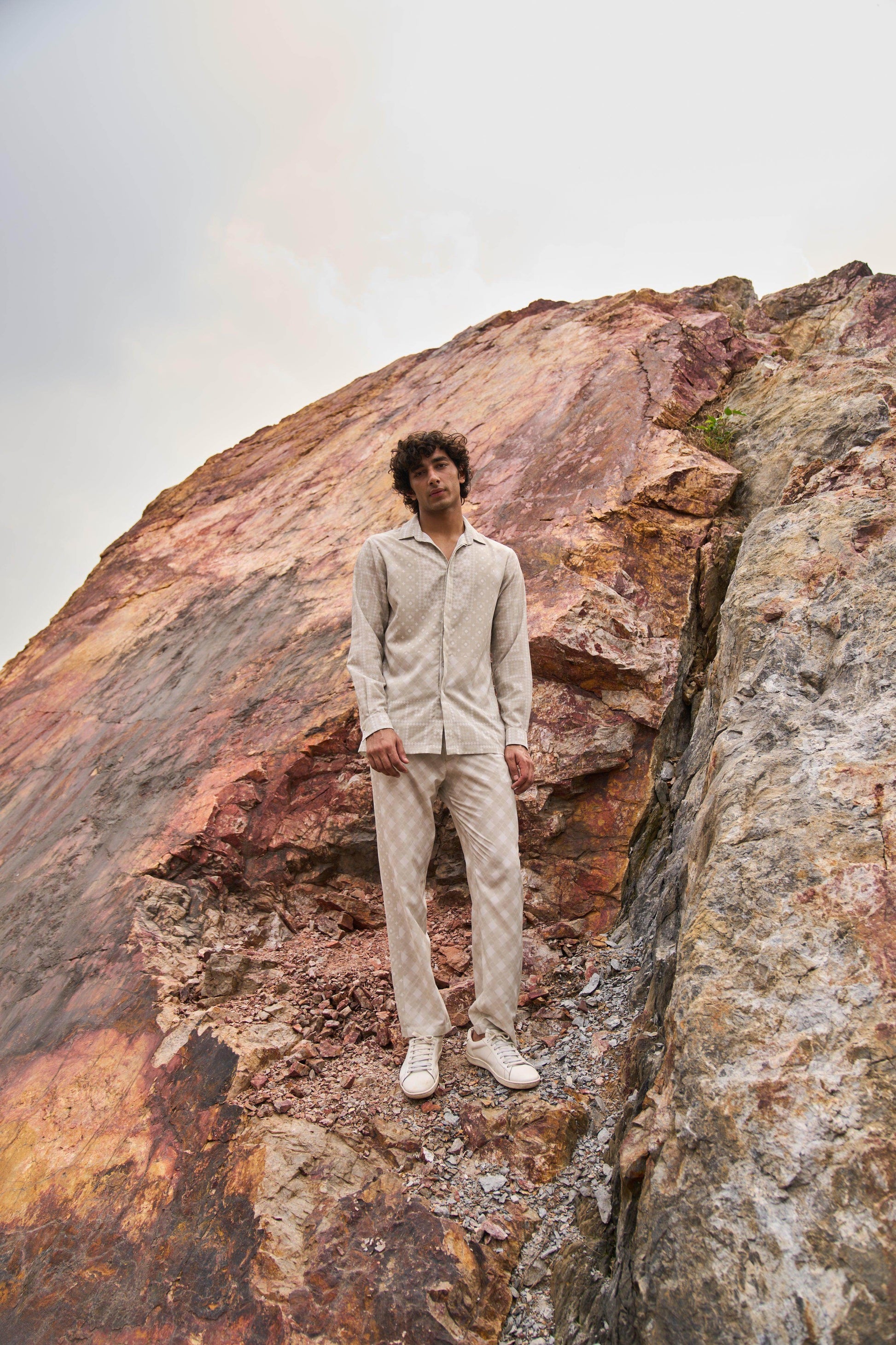 TILE PRINT SET - dash and dot