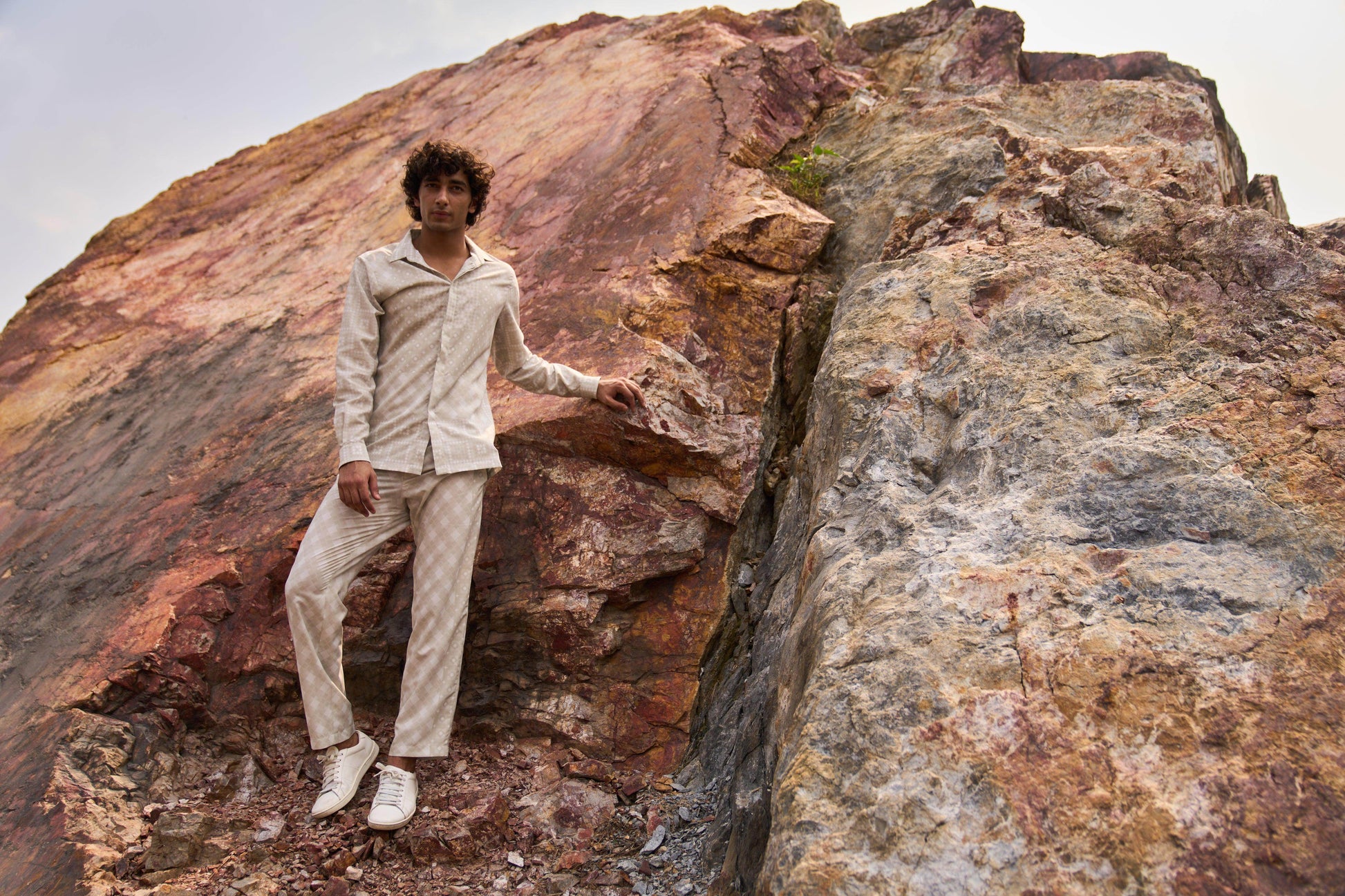 TILE PRINT SET - dash and dot