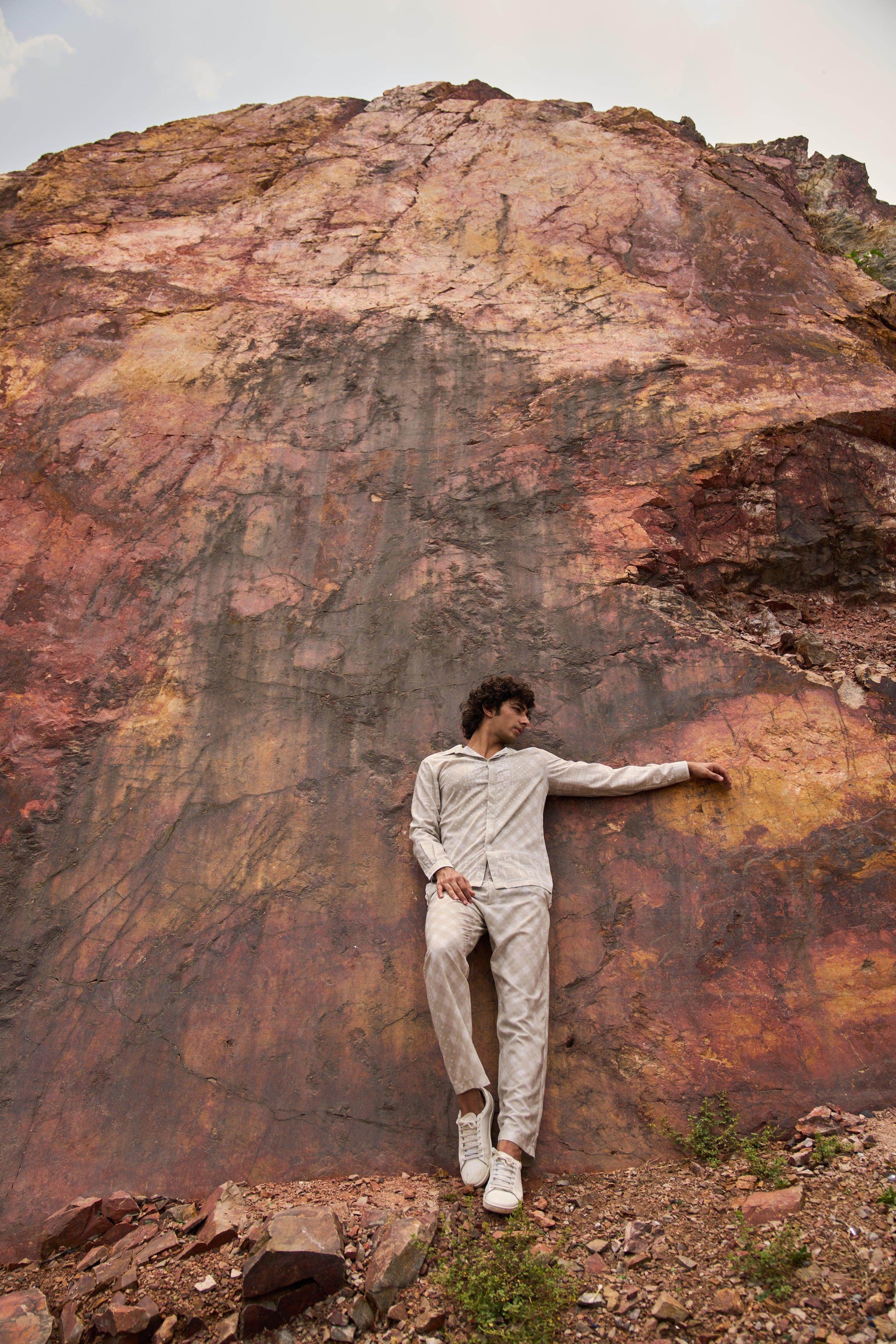 TILE PRINT SET - dash and dot