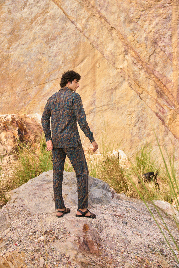 PAISLEY PRINTED SHIRT - dash and dot dash and dot