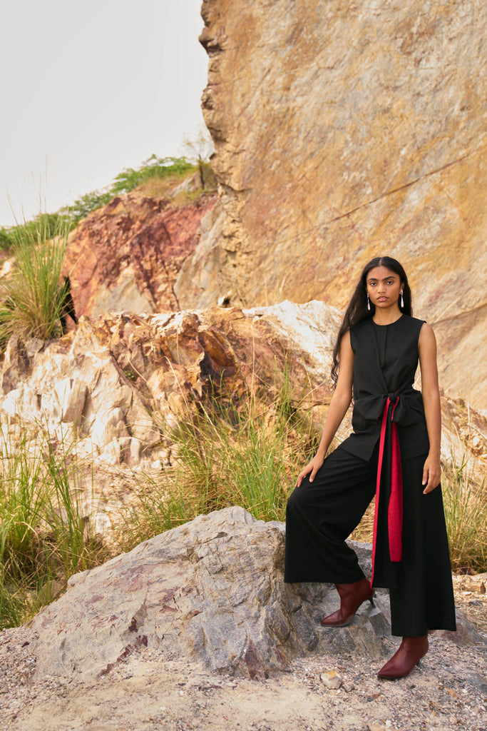 WIDE LEGGED PANT - dash and dot dash and dot