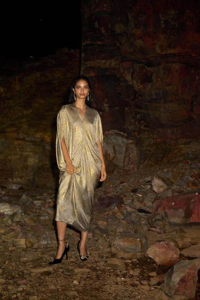 DRAPE COWL KAFTAN - dash and dot dash and dot